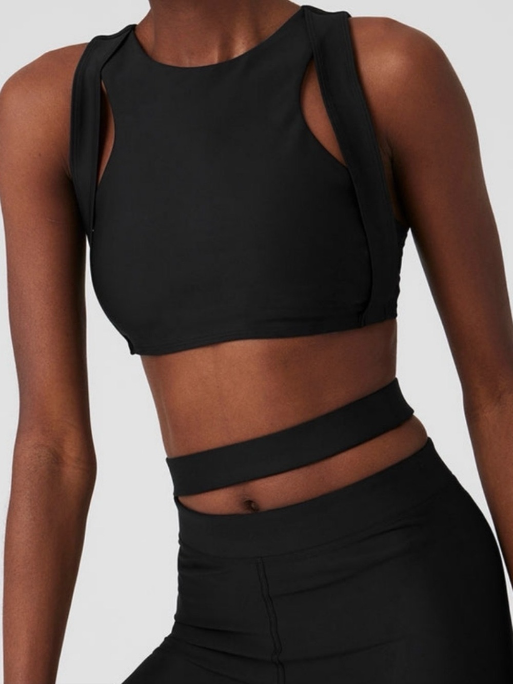 Alo Set -Airlift High-Waist Full Length and All Access Cut Out Bra